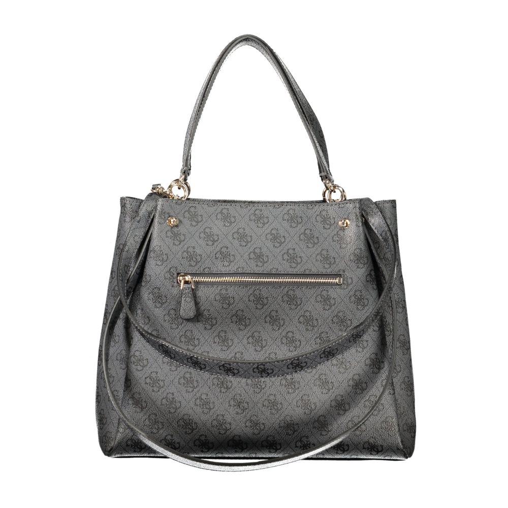Guess Jeans Black Polyurethane Women's Bag