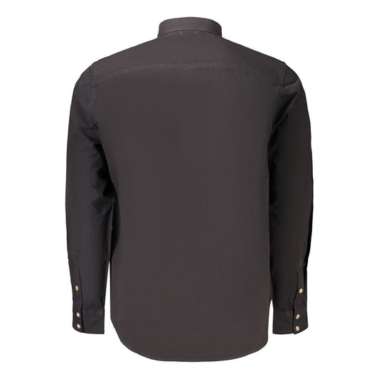 Guess Jeans Black Cotton Men's Shirt