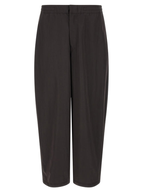 Lemaire Brown Wool Joggers (Workout Pants)