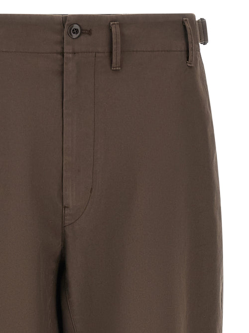 Lemaire Brown Cotton Pants
