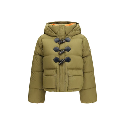 Ganni Bicolor Nylon Full-Length Jacket