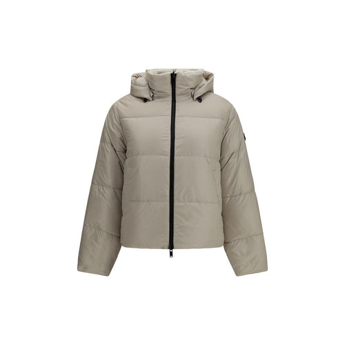 Moose Knuckles Beige Nylon Full-Length Jacket