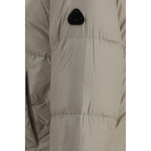 Moose Knuckles Beige Nylon Full-Length Jacket