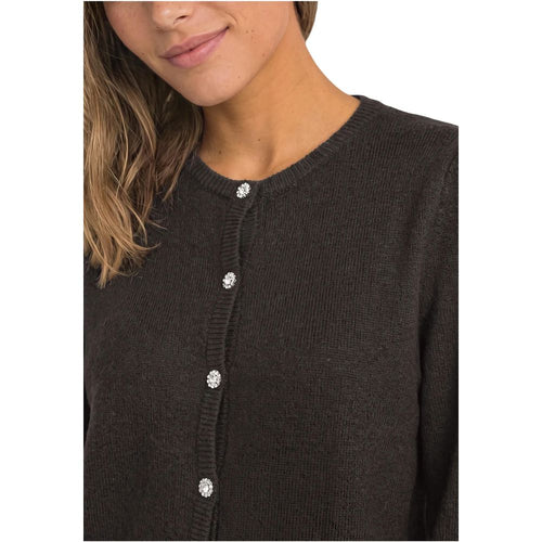 Street One Brown Cotton Cardigan