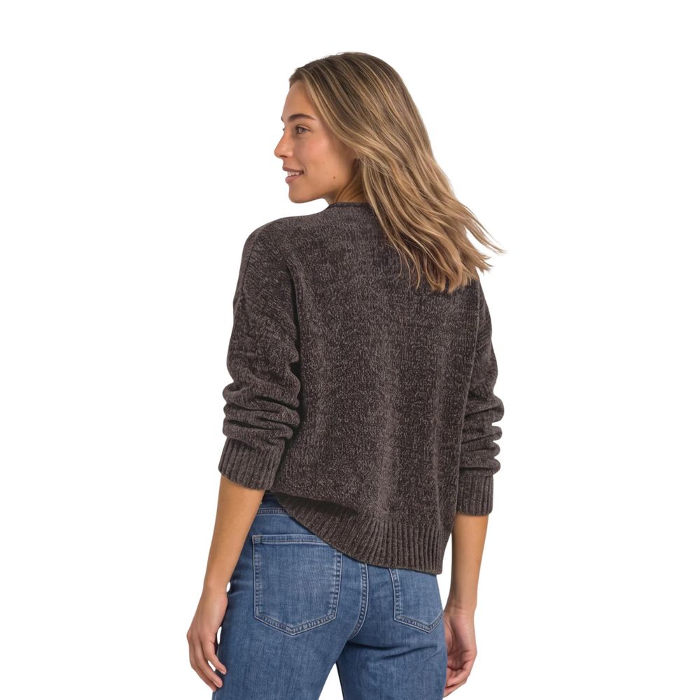 Street One Brown Polyester Sweatshirt