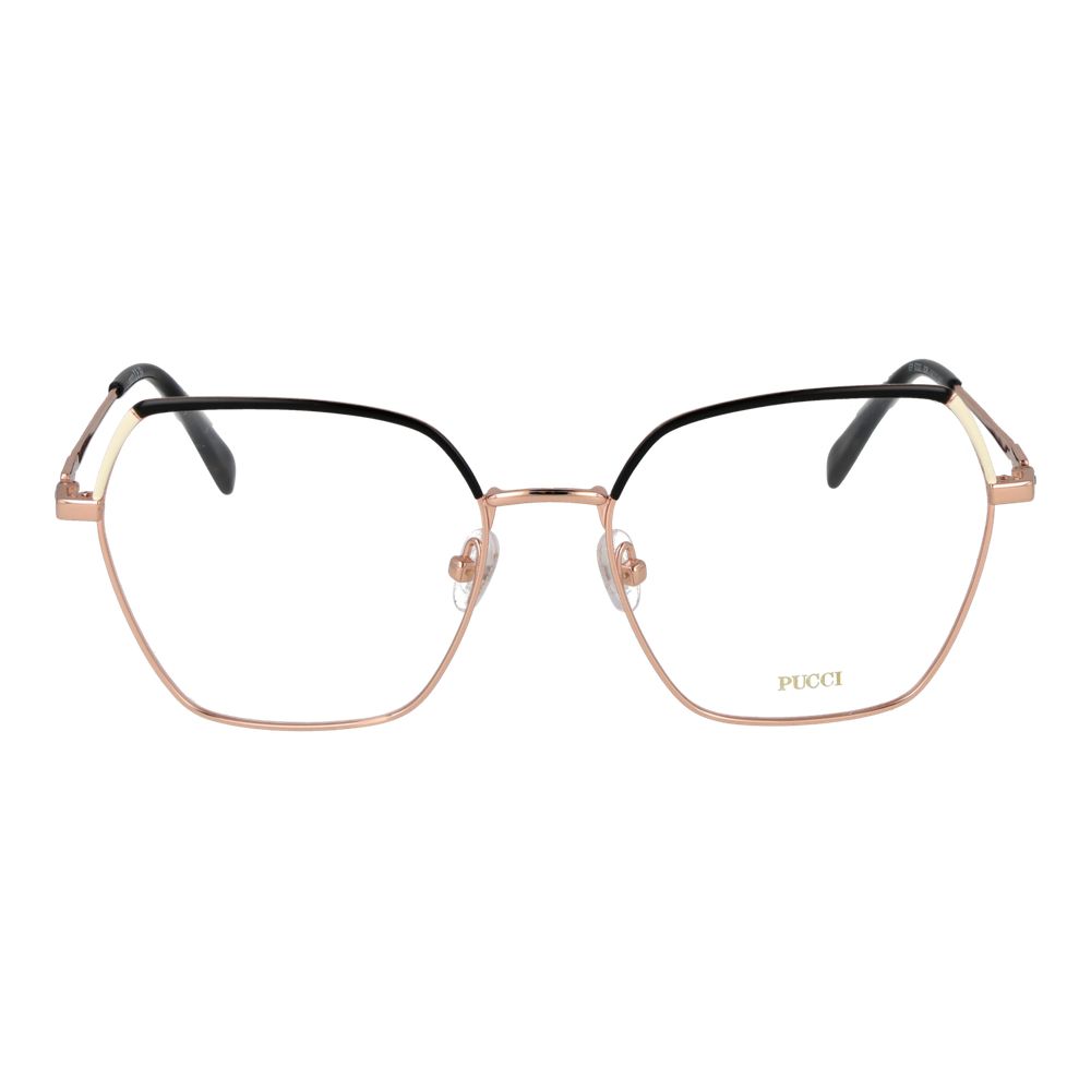 Emilio Pucci Rose Gold Metal Glasses (Frames)