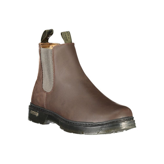 Gas Brown Polyurethane Men's Boot