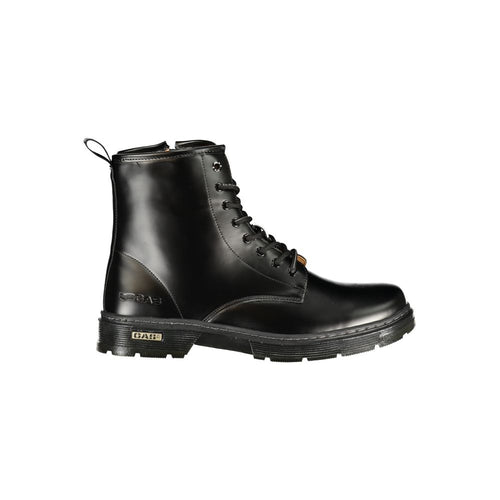 Gas Black Polyurethane Men's Boot