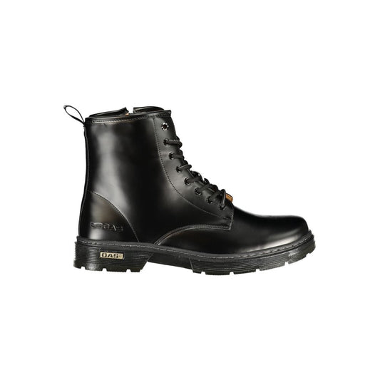 Gas Black Polyurethane Men's Boot
