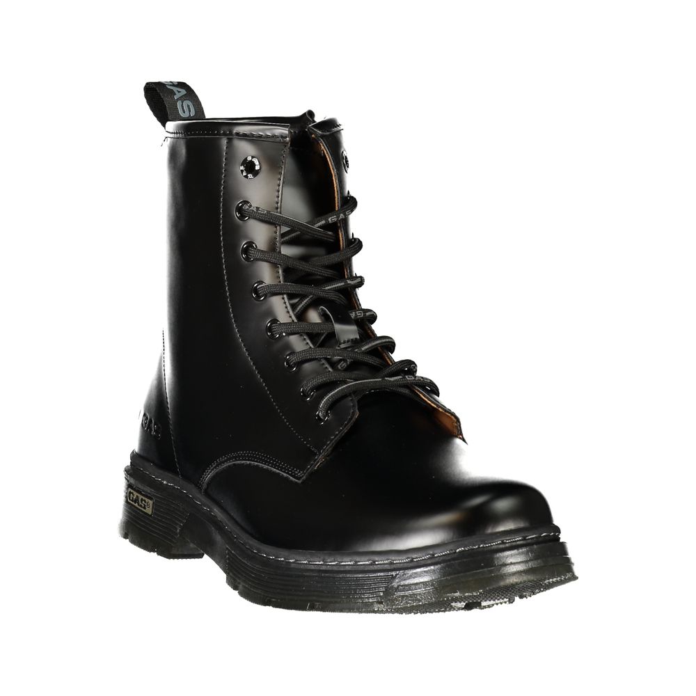 Gas Black Polyurethane Men's Boot
