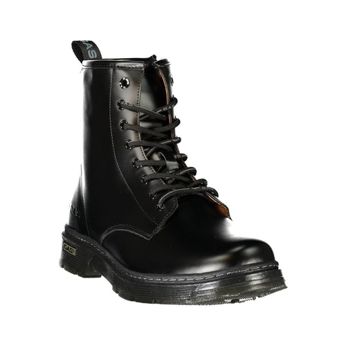 Gas Black Polyurethane Men's Boot