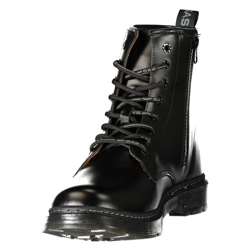 Gas Black Polyurethane Men's Boot