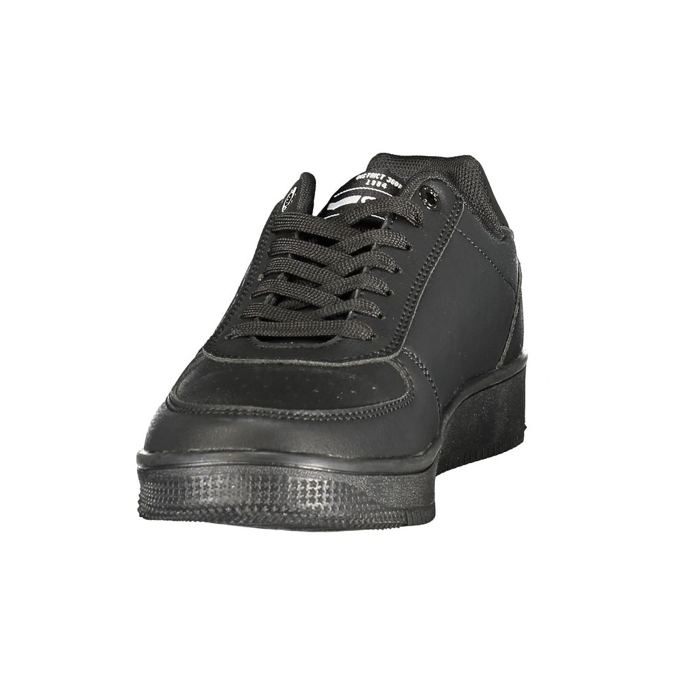 Gas Black Polyurethane Women's Sneaker