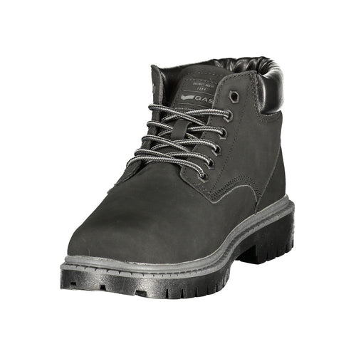Gas Black Polyurethane Men's Boot