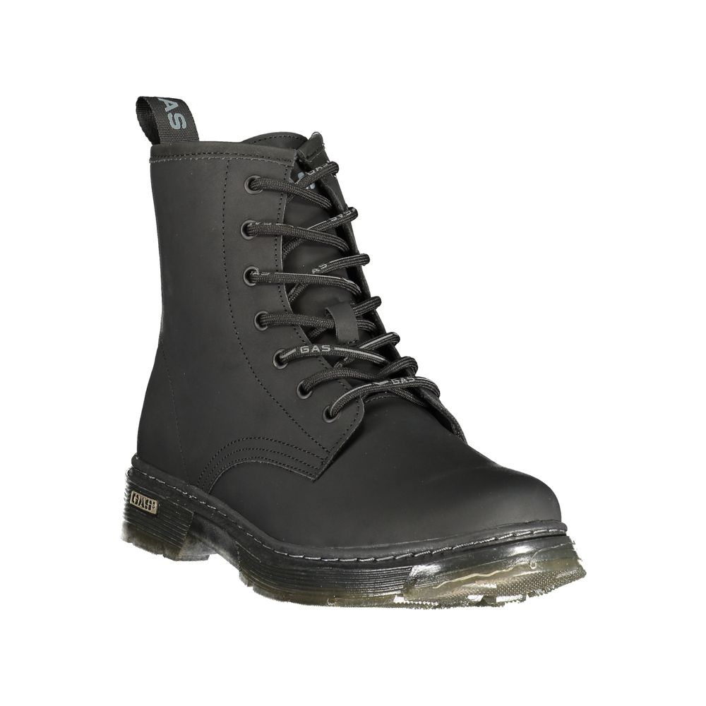 Gas Black Polyurethane Women's Boot