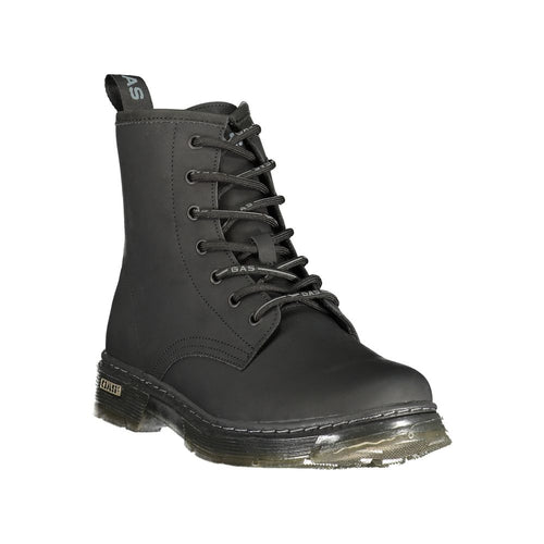 Gas Black Polyurethane Women's Boot