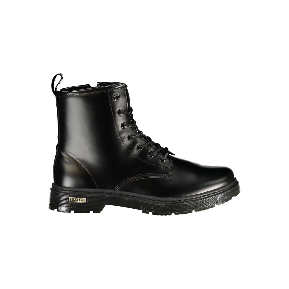 Gas Black Polyurethane Women's Stivaletti