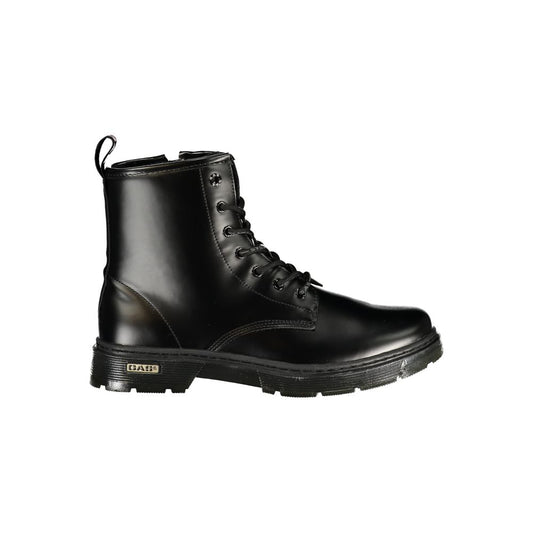 Gas Black Polyurethane Women's Stivaletti