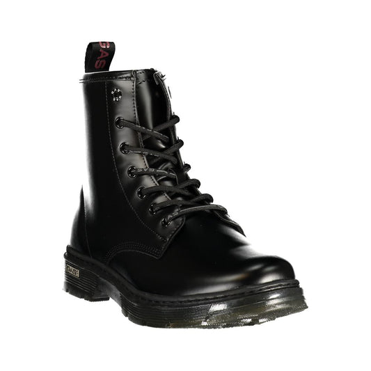 Gas Black Polyurethane Women's Stivaletti