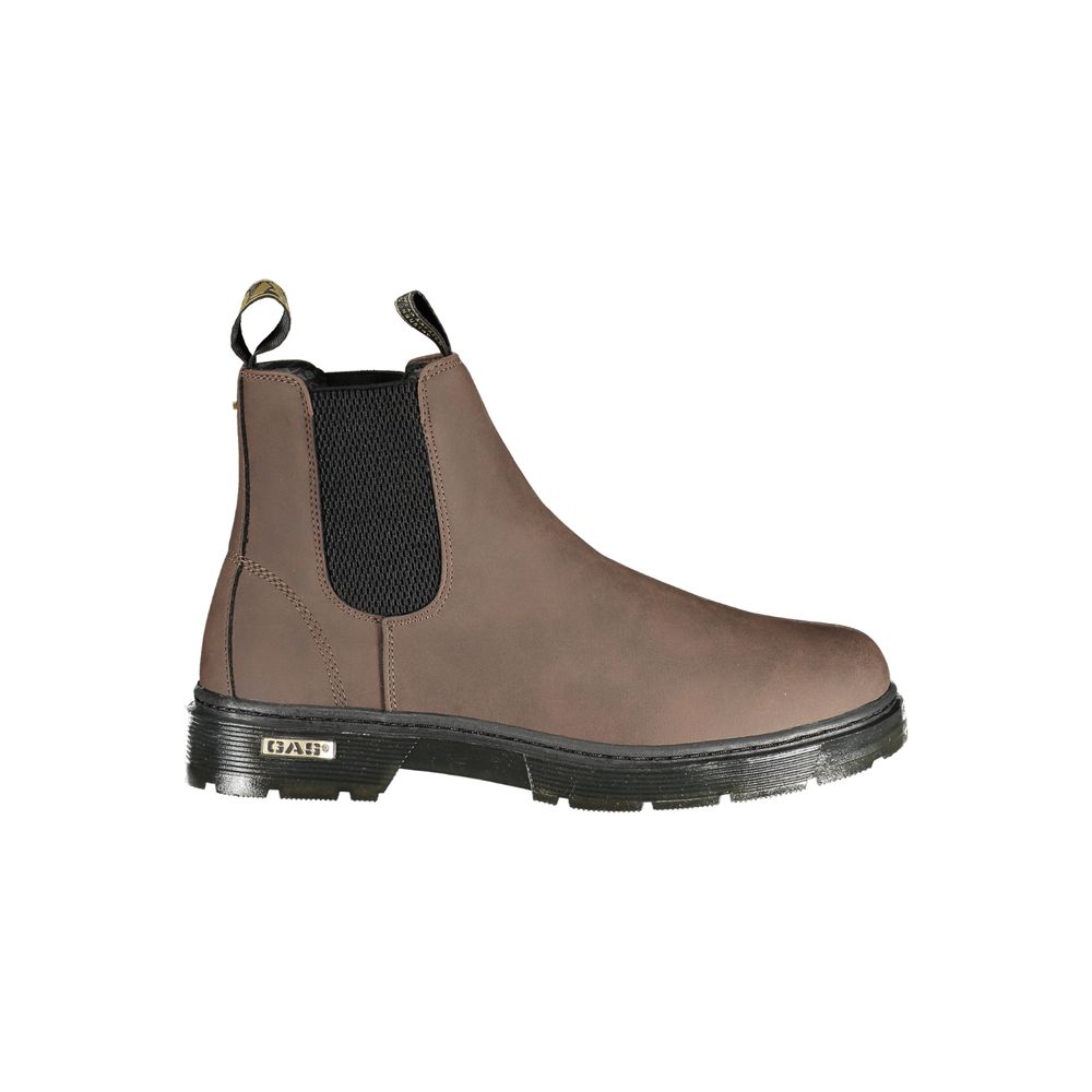 Gas Brown Polyurethane Women's Bootie