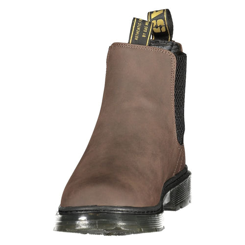 Gas Brown Polyurethane Women's Bootie