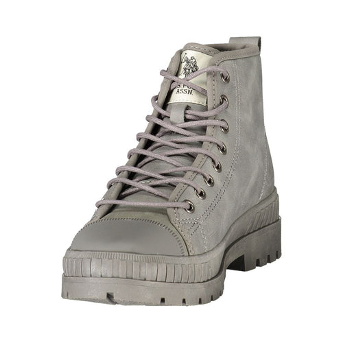 U.S. POLO ASSN. Gray Polyurethane Women's Boot