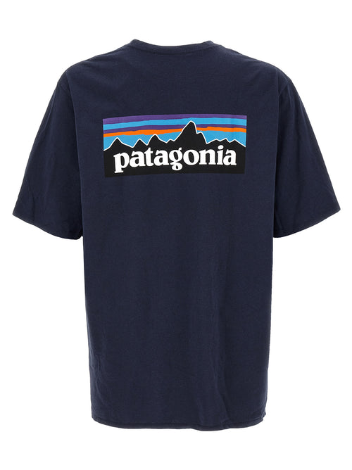 PATAGONIA Blue Polyester T-Shirt