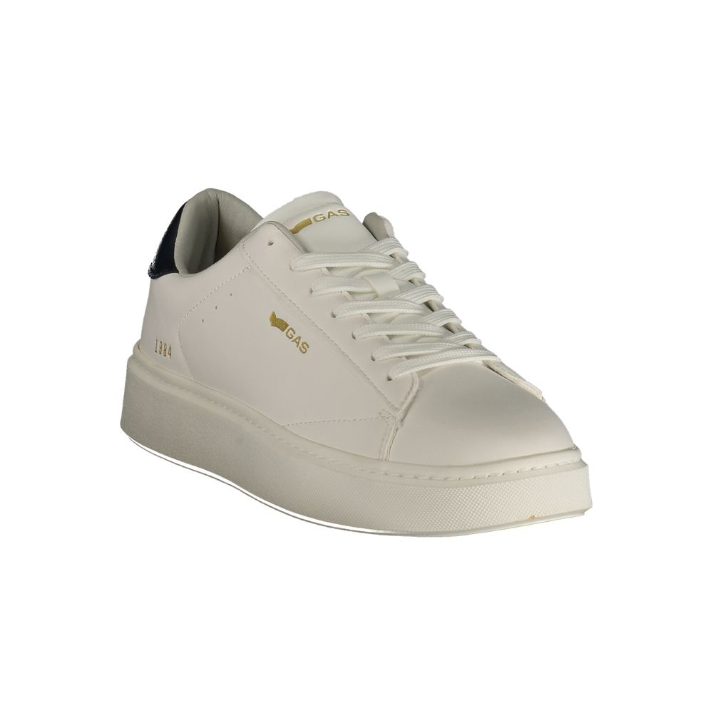 Gas White Polyurethane Men's Sneaker