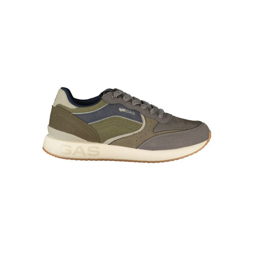 Gas Green Polyurethane Men's Sneaker