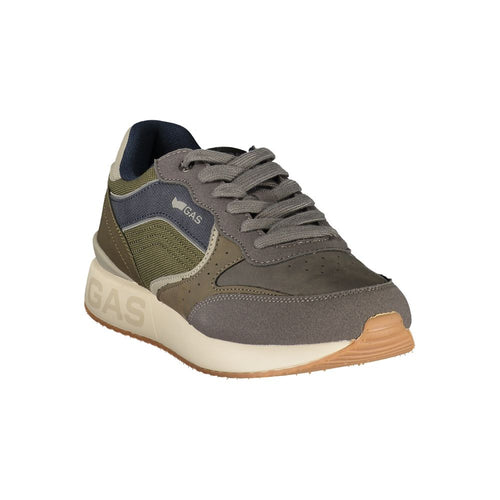 Gas Green Polyurethane Men's Sneaker
