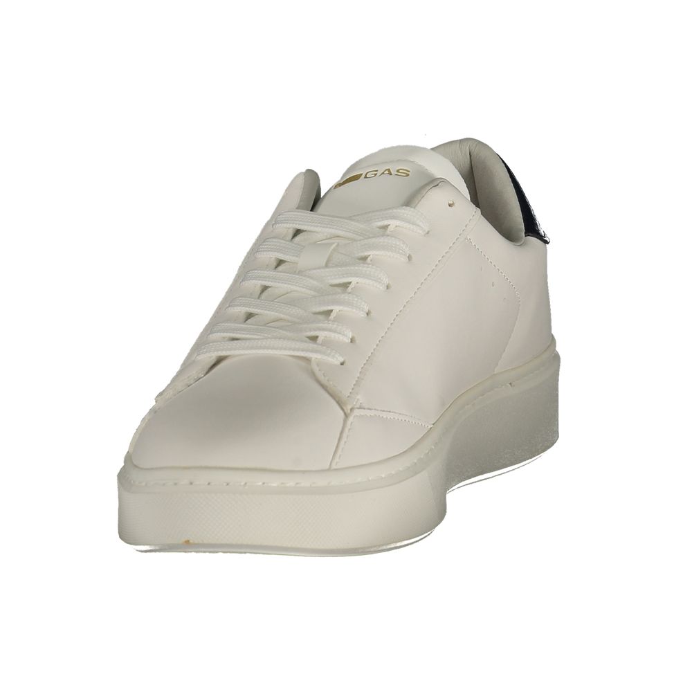 Gas White Polyurethane Men's Sneaker