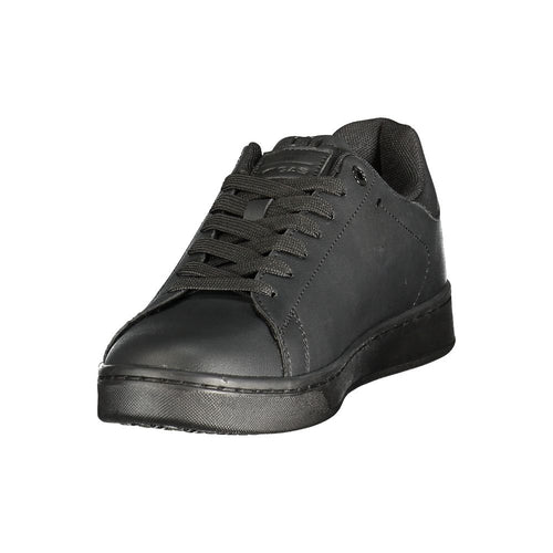 Gas Black Polyurethane Men's Sneaker