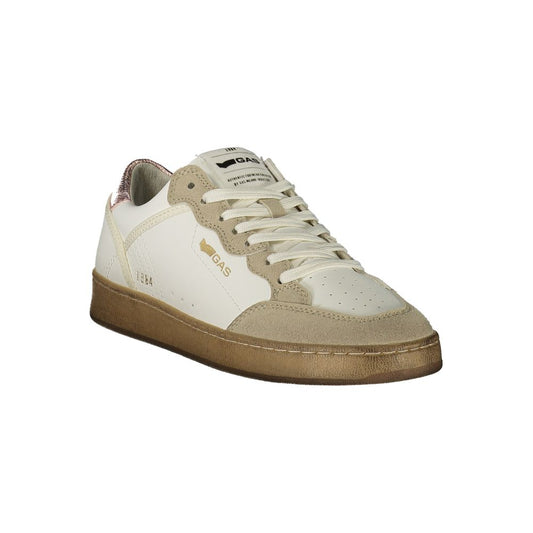 Gas White Polyurethane Women Sneaker