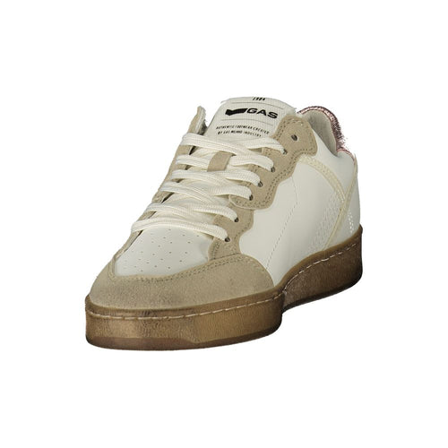 Gas White Polyurethane Women Sneaker