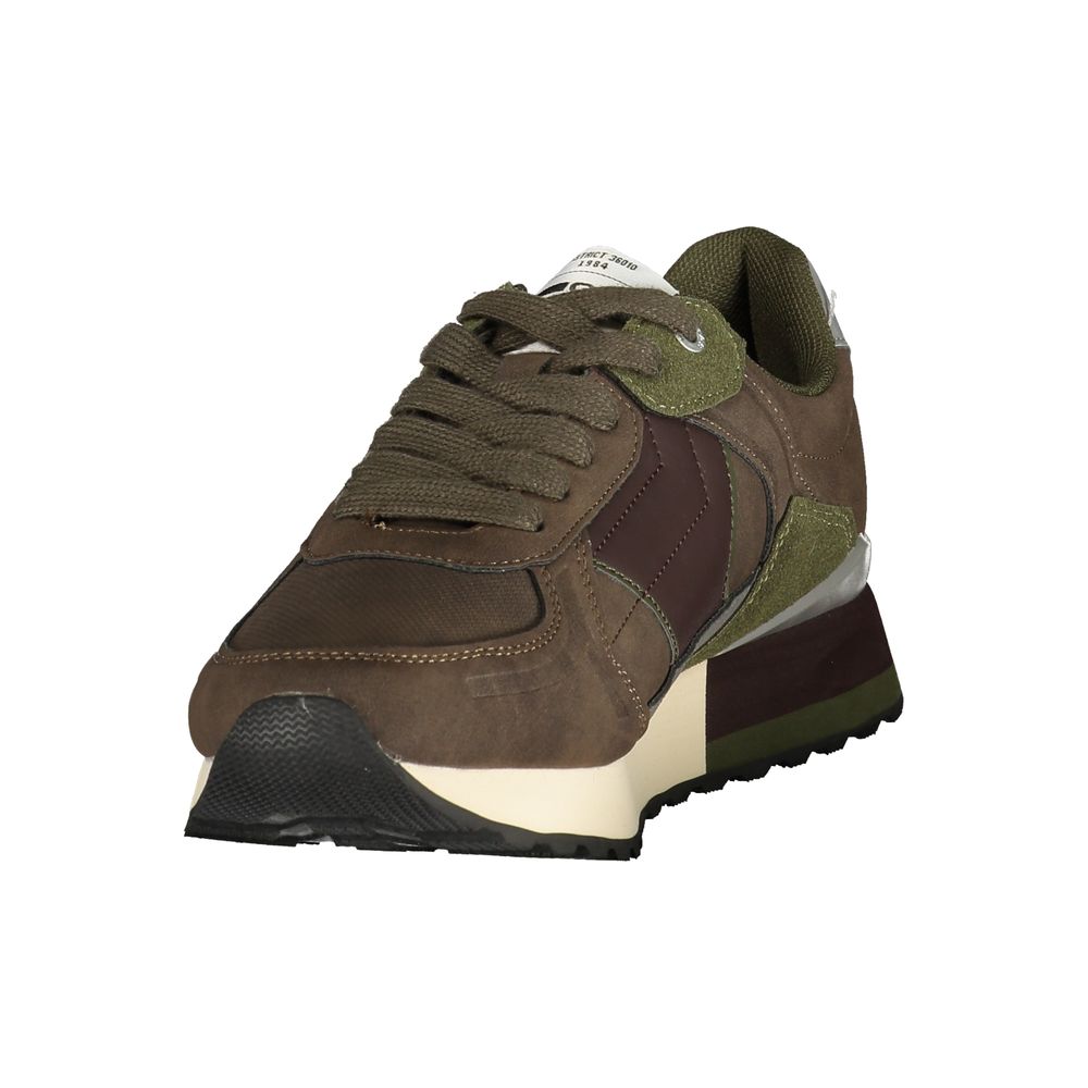 Gas Green Polyurethane Men's Sneaker