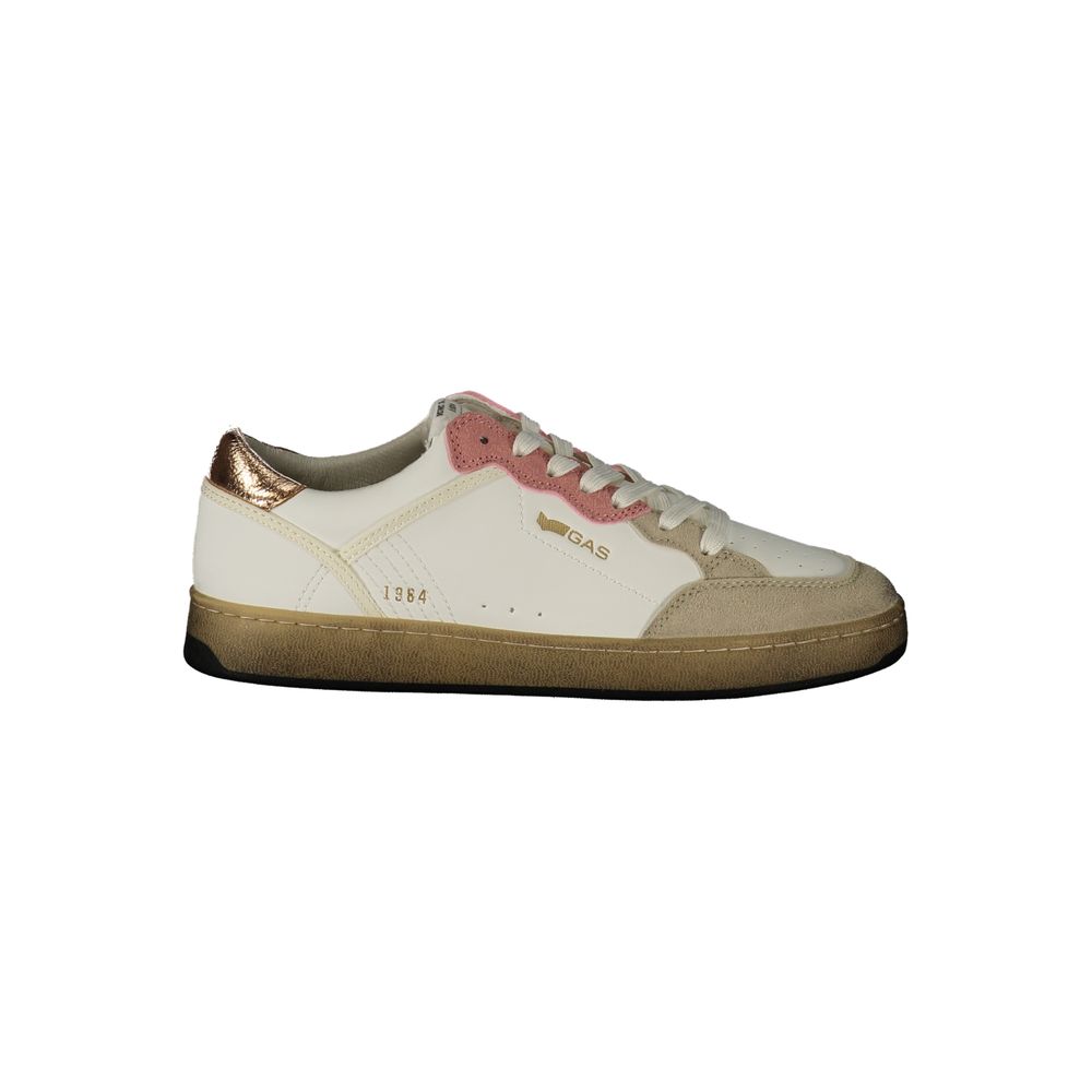 Gas White Polyurethane Women's Sneaker