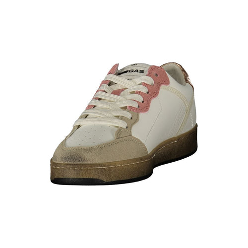 Gas White Polyurethane Women's Sneaker
