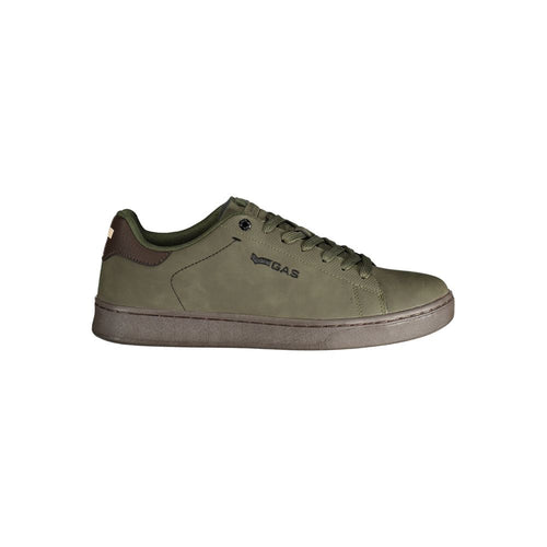 Gas Green Polyurethane Men's Sneaker