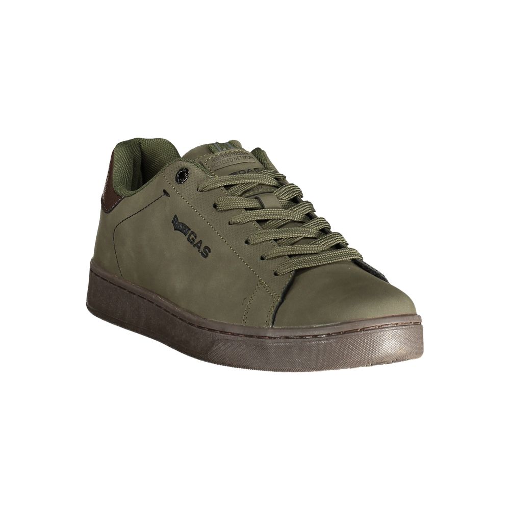 Gas Green Polyurethane Men's Sneaker