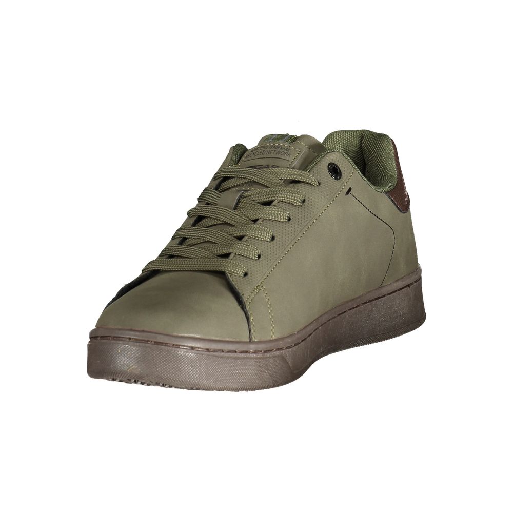Gas Green Polyurethane Men's Sneaker