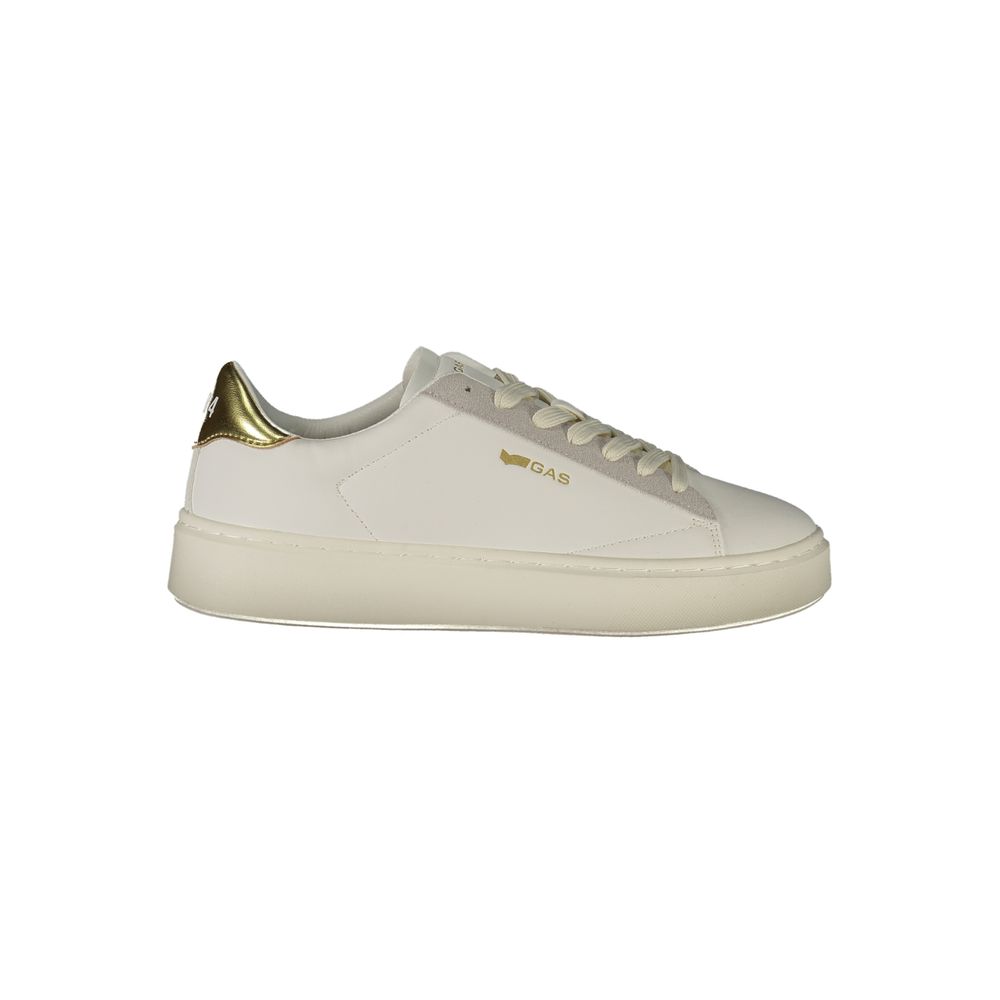 Gas White Polyurethane Women's Sneaker