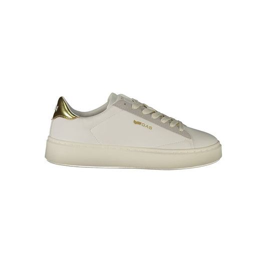 Gas White Polyurethane Women's Sneaker