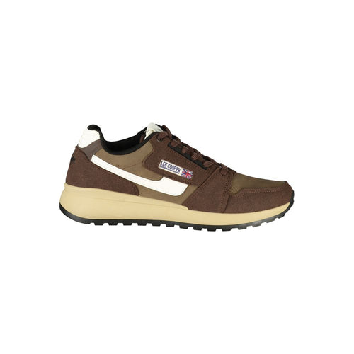 LEE COOPER Brown Polyurethane Men's Sneaker