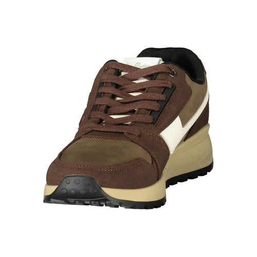 LEE COOPER Brown Polyurethane Men's Sneaker