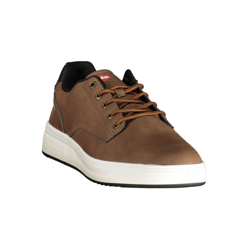 LEE COOPER Brown Polyester Athletic Sneakers