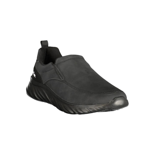 LEE COOPER Black Polyester Athletic Sneakers