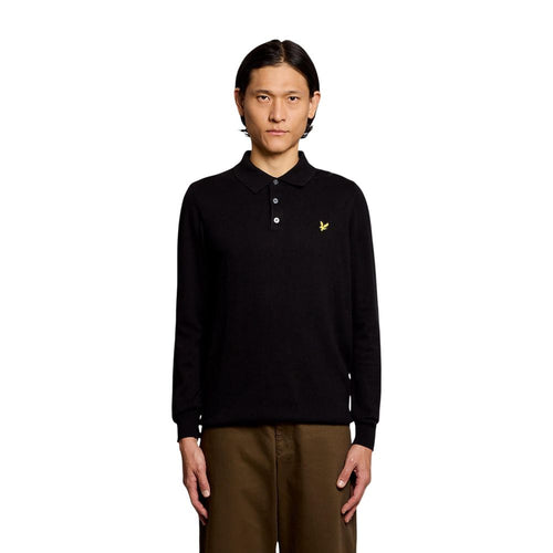 Lyle & Scott Black Cotton Sweatshirt