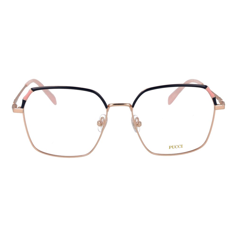 Emilio Pucci Rose Gold Metal Glasses (Frames)