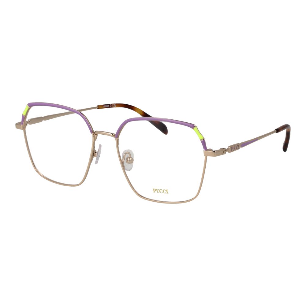 Emilio Pucci Rose Gold Metal Glasses (Frames)