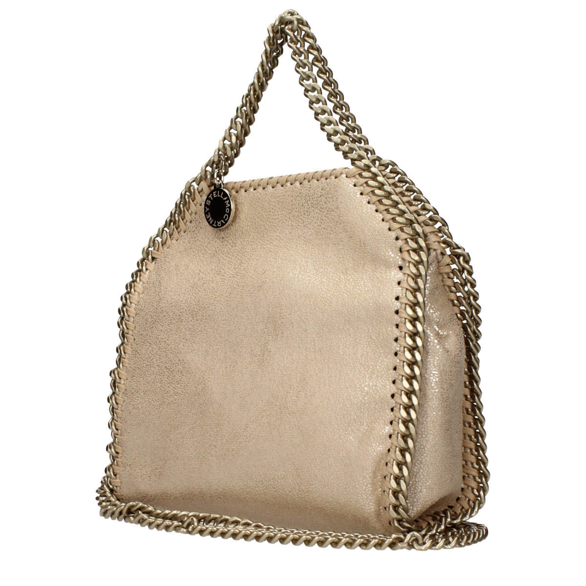 Stella McCartney Gold Leather Handbag